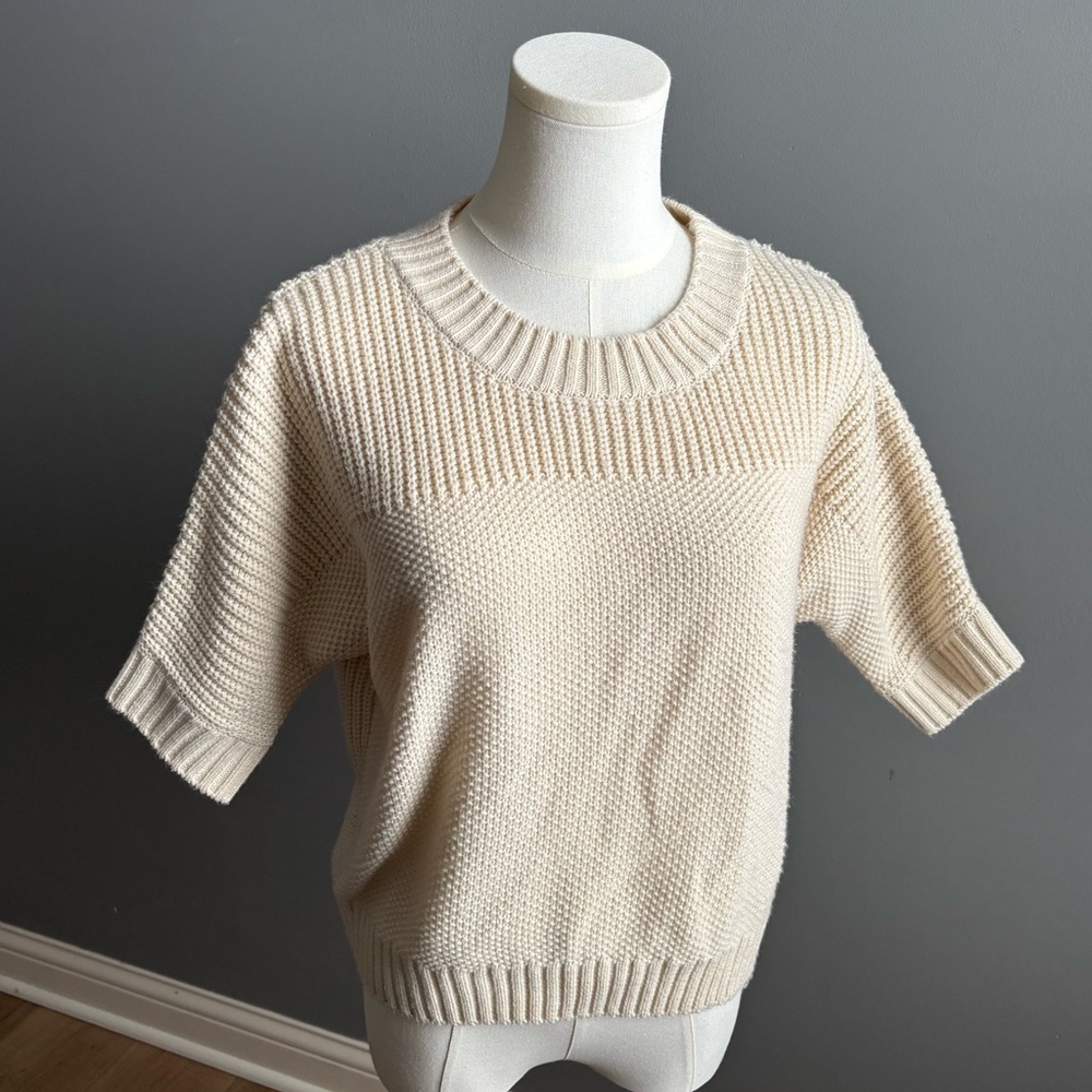 Blair Shaker Short Sleeve Sweater